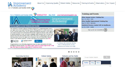 Desktop Screenshot of improvementacademy.org